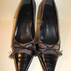 Stuart Weitzman - Brown classy pointed toe pumps